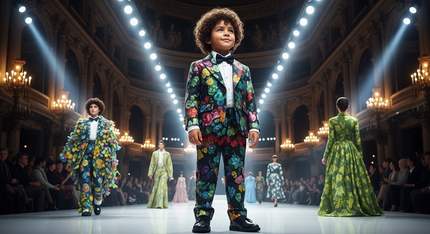 Découvrez Max Alexander, l'incroyable designer de 9 ans qui a conquis la Fashion Week de Paris. Son parcours, ses créations et ce que cela dit de la mode aujourd'hui. Une histoire inspirante !