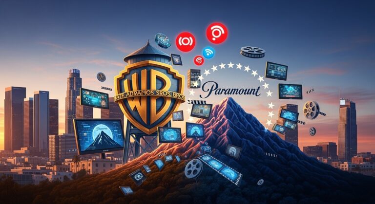 Mégafusion Hollywood : Paramount Skydance Rachette Warner Bros Discovery