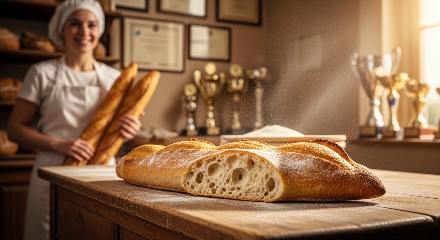 Découvrez pourquoi la boulangerie du Parc à Chelles domine les concours avec sa baguette tradition primée et son apprenti champion en Seine-et-Marne. Passion, exigence et savoir-faire au rendez-vous !