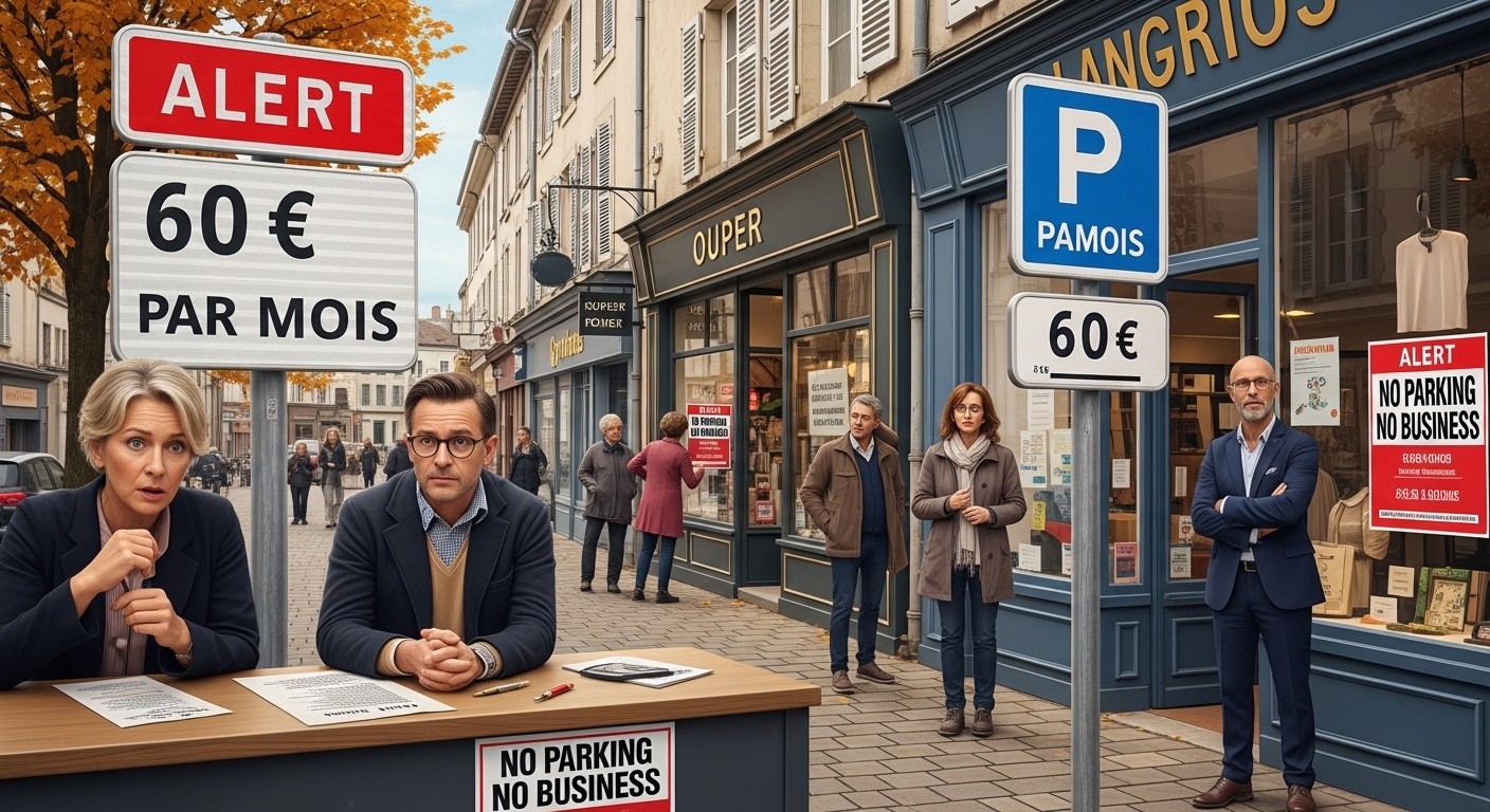 À Melun, les commerçants lancent une pétition contre la forte hausse des tarifs de stationnement pour non-résidents. Impact sur le commerce et municipales 2026 : découvrez les enjeux.
