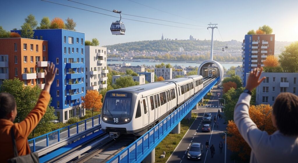 Métro 18 : Villeneuve-Saint-Georges Intégrée au Prolongement