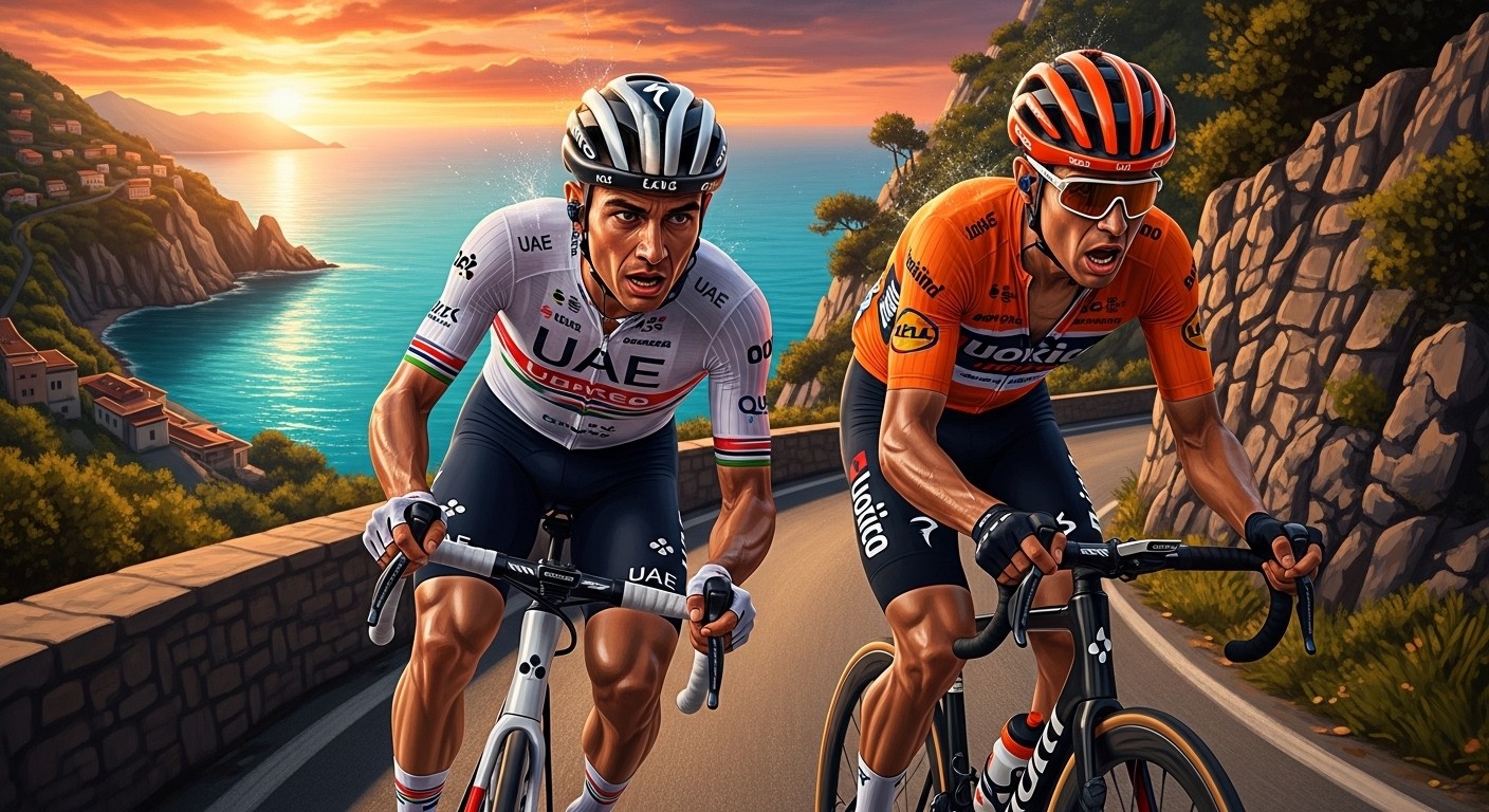 Découvrez les quatre scénarios explosifs pour Milan-San Remo 2026 : Cipressa, Poggio ou sprint massif ? Pogacar et Van der Poel au cœur d'une bataille épique. Analyse complète et pronostics.