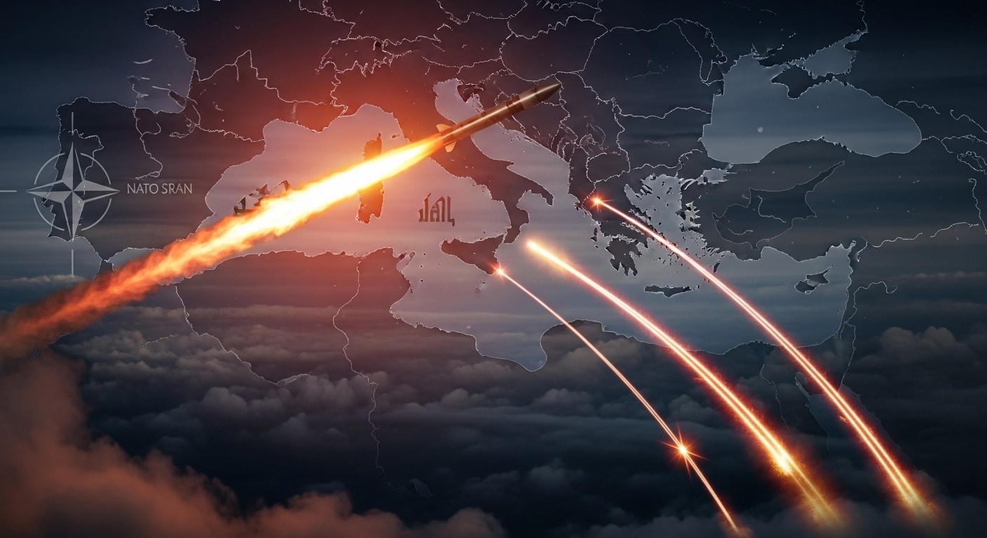 Un missile balistique iranien intercepté par l'OTAN près de la Turquie, non destiné à Ankara mais peut-être à Chypre. Décryptage des tensions régionales et implications géopolitiques explosives.