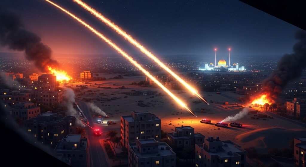 Missiles Iraniens sur Israël : Une Soirée de Tensions Extrêmes