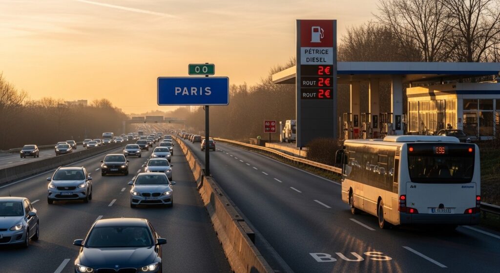 Moins de Bouchons en Île-de-France Grâce à la Flambée des Prix du Carburant ?