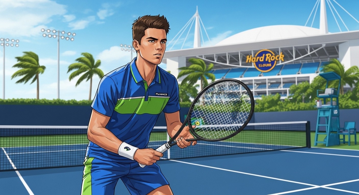 Découvrez l'ascension fulgurante de Moïse Kouamé, 17 ans, invité au Masters 1000 de Miami. Son parcours, son talent brut et ce que ce saut dans le grand bain signifie pour le tennis français.