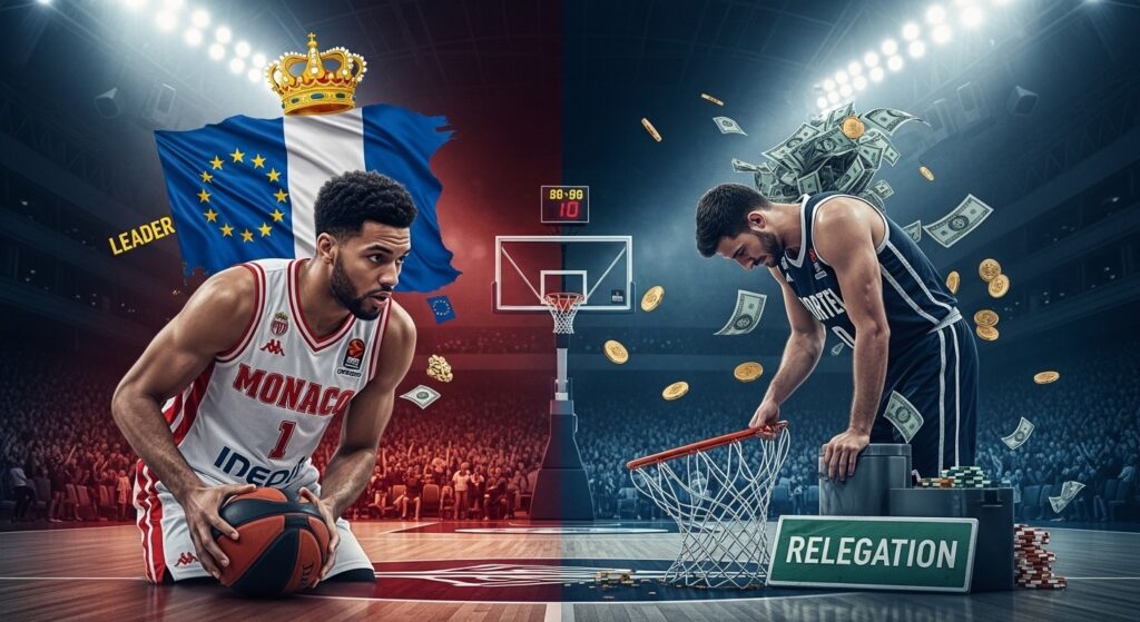 Monaco et Le Portel : Deux Extrêmes en Betclic Élite