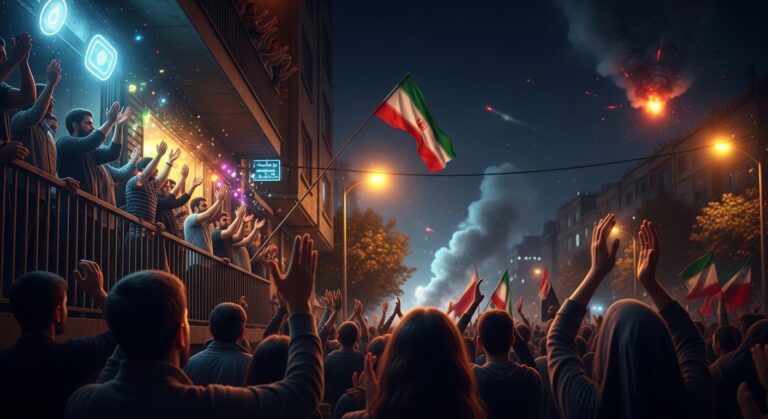 Mort d&rsquo;Ali Khamenei : Joie Explosive dans les Rues de Téhéran