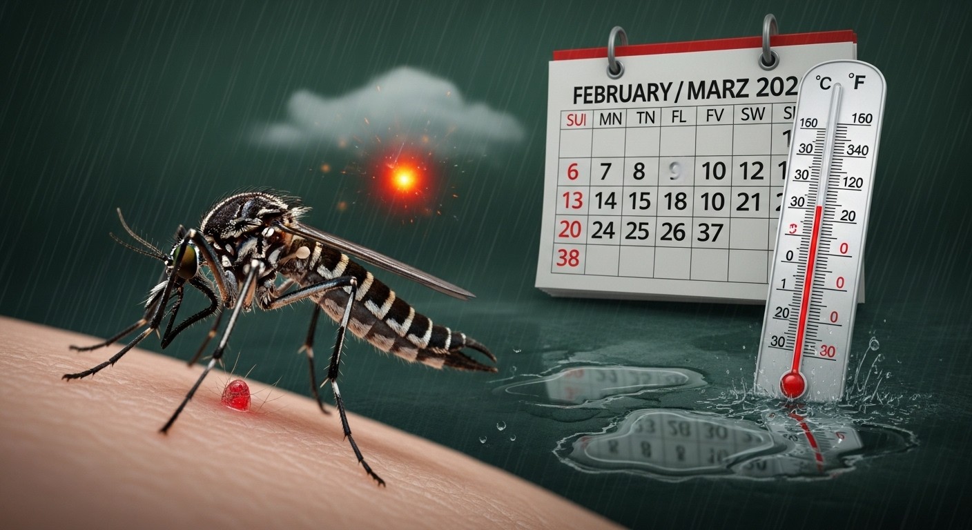 Découvrez pourquoi les moustiques-tigres piquent déjà dès mars 2026 en France : douceur record et pluies exceptionnelles en février expliquent cette arrivée précoce inhabituelle et ses risques.