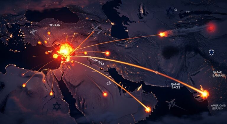Moyen-Orient : Frappes en Iran et Riposte de Téhéran Expliquées