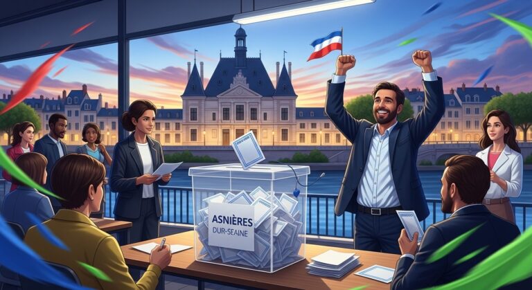 Municipales 2026 à Asnières-sur-Seine : Victoire Éclatante au Premier Tour