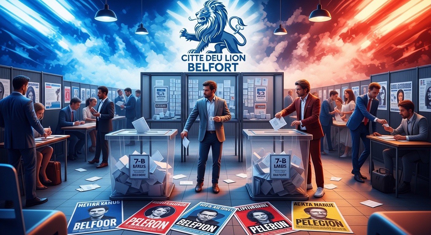 Découvrez les résultats détaillés du 1er tour des municipales 2026 à Belfort : Damien Meslot largement en tête, quadrangulaire tendue et participation en hausse. Analyse complète et enjeux du second tour.