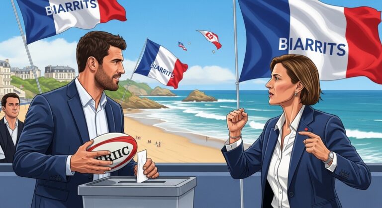 Municipales 2026 à Biarritz : Serge Blanco Devance la Maire Sortante