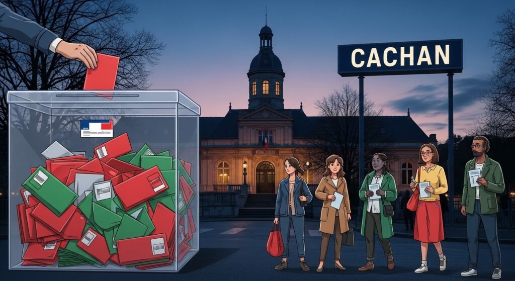 Municipales 2026 à Cachan : Résultats Premier Tour