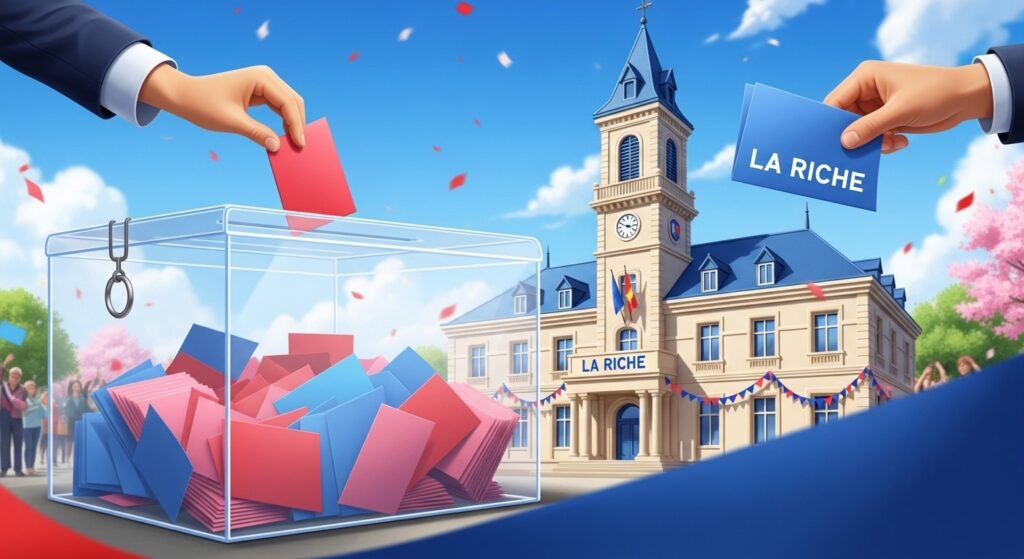Municipales 2026 à La Riche : Victoire Claire au 1er Tour
