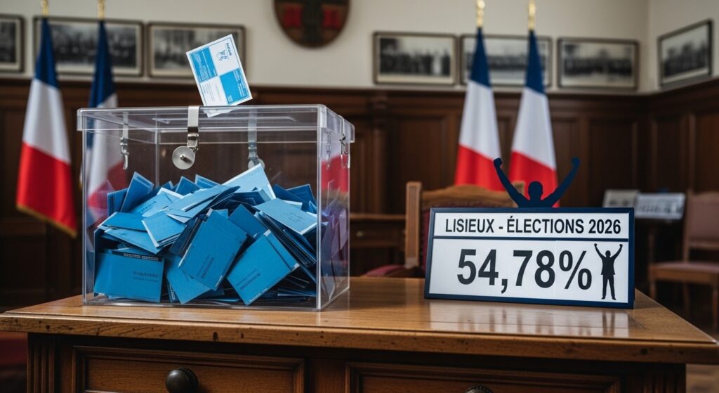 Municipales 2026 à Lisieux : Sébastien Leclerc Réélu Dès le Premier Tour