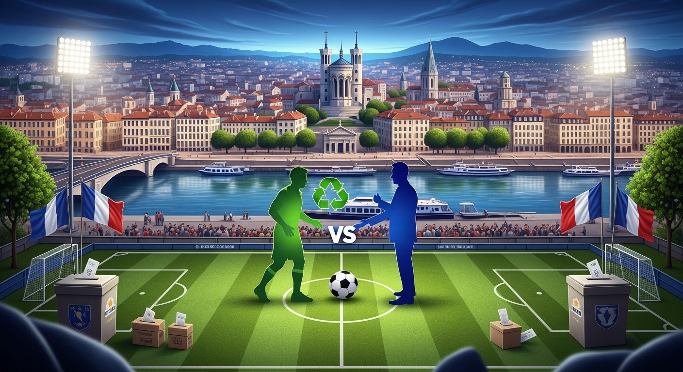 À Lyon, le maire écologiste Grégory Doucet remporte les municipales 2026 face à Jean-Michel Aulas après un premier tour surprise et un second tour serré. Analyse du match retour qui a tenu la ville en haleine.