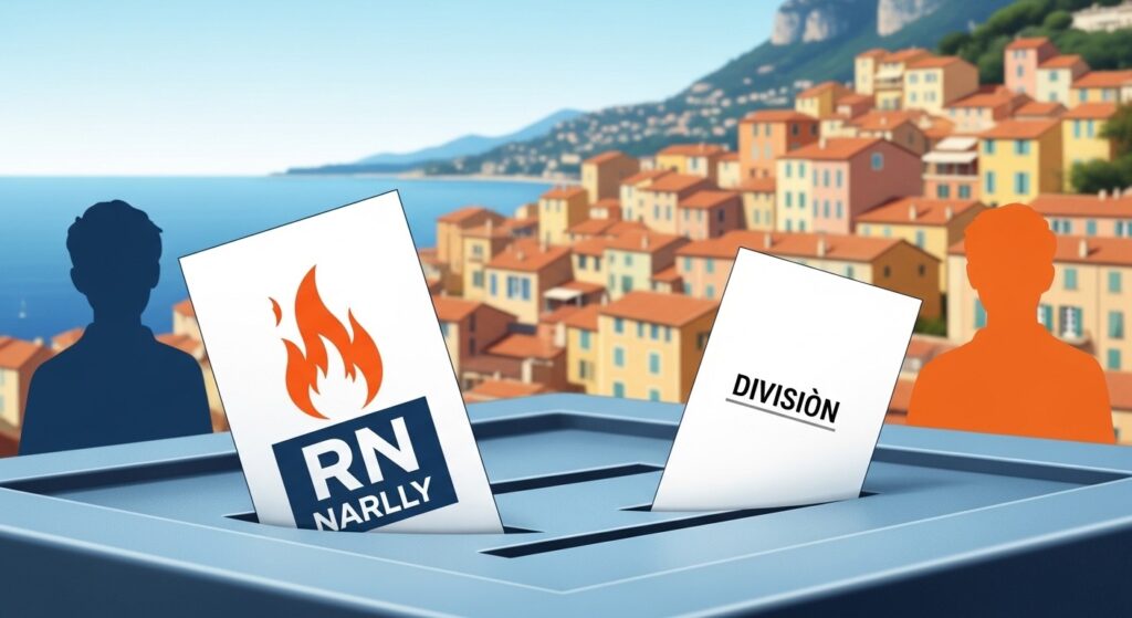 Municipales 2026 à Menton : RN en Tête, Sarkozy 3e