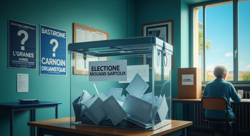 Municipales 2026 à Mouans-Sartoux : Résultats Premier Tour