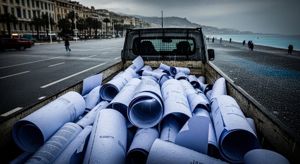 Municipales 2026 à Nice : 25% des Bulletins Pris par la Pluie