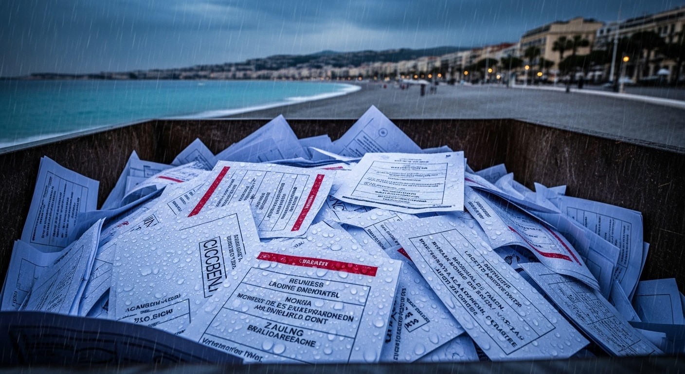 Découvrez comment une averse imprévue a endommagé des dizaines de milliers de bulletins aux municipales 2026 à Nice, forçant une réimpression urgente. Un couac inédit qui a secoué la campagne à 24h du scrutin !
