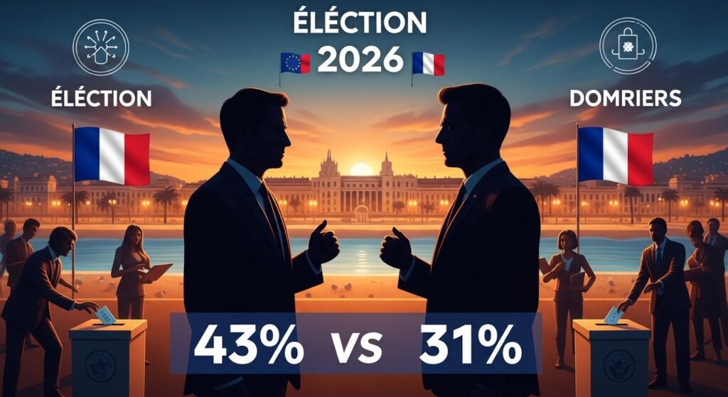 Municipales 2026 à Nice : Ciotti Domine le Premier Tour