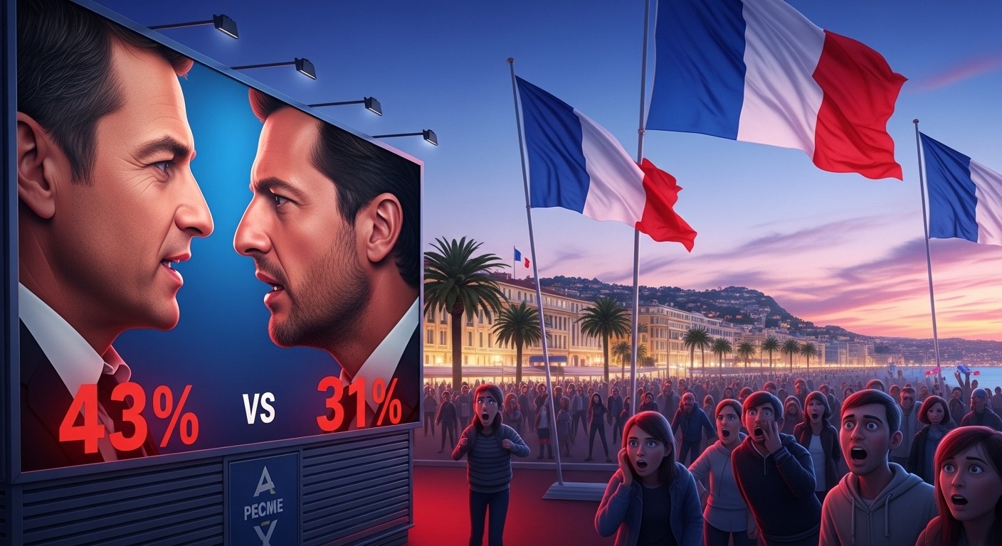 Découvrez comment Éric Ciotti domine largement Christian Estrosi au premier tour des municipales 2026 à Nice avec une avance impressionnante. Quel avenir pour la ville ?