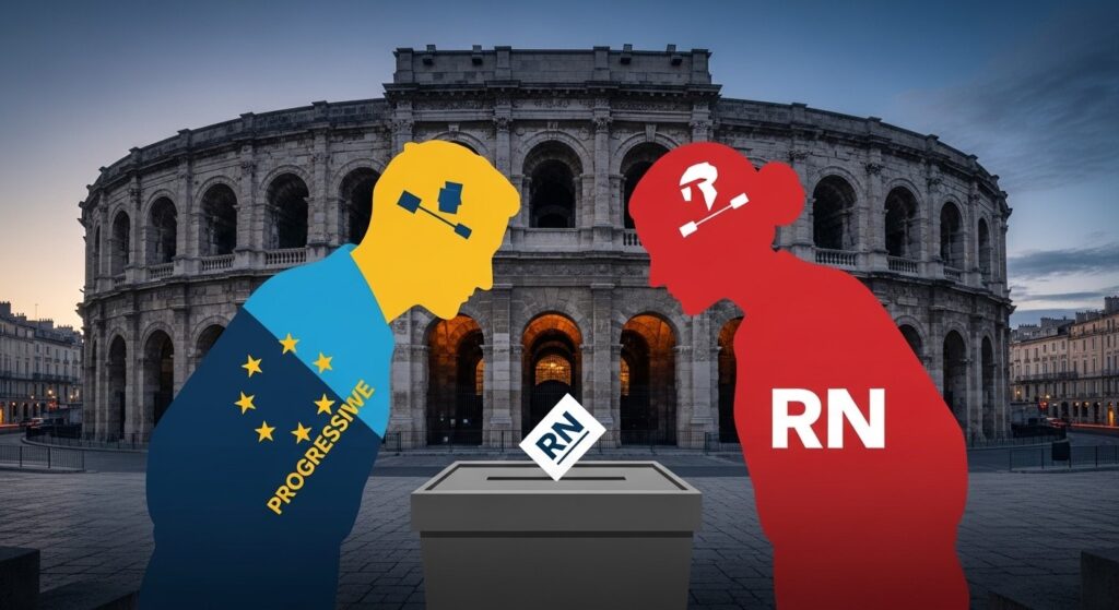 Municipales 2026 à Nîmes : un duel serré qui s&rsquo;annonce explosif