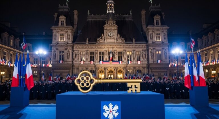 Municipales 2026 à Paris : Emmanuel Grégoire Reçoit la Clé Symbolique