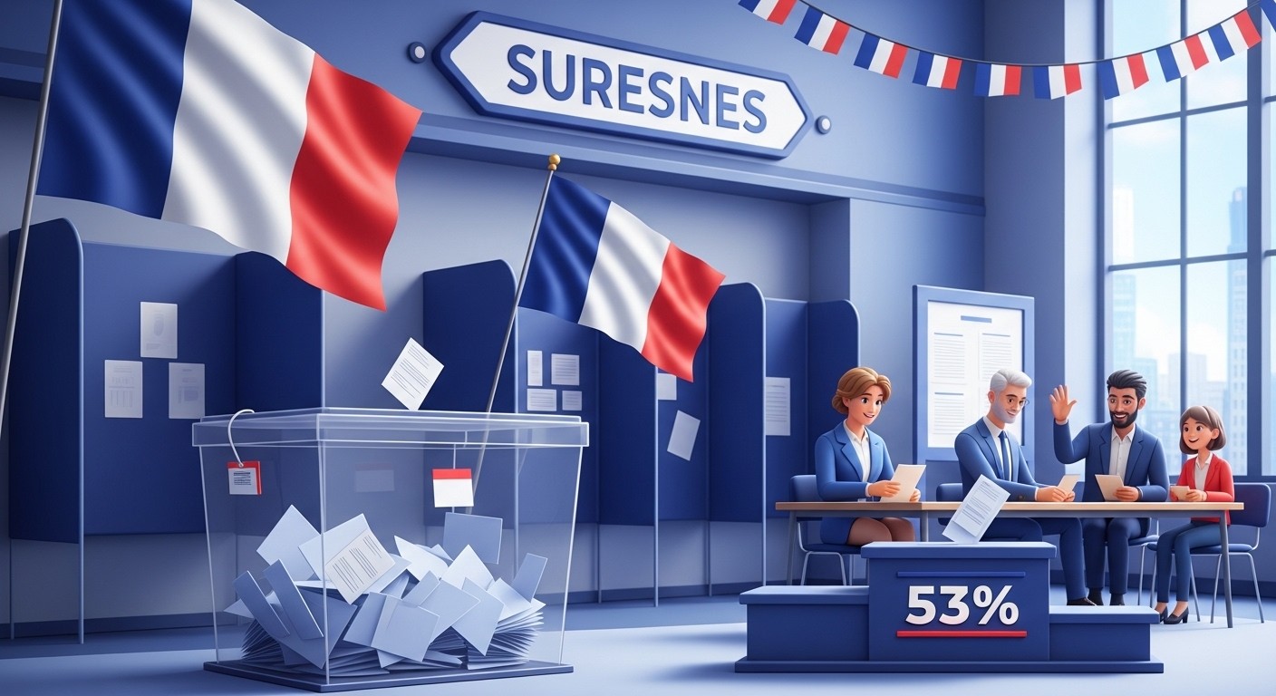 Découvrez les résultats détaillés du 1er tour des municipales 2026 à Suresnes : victoire dès le premier tour avec 53,18 %, participation en hausse et analyse des enjeux locaux pour l'avenir de la ville.
