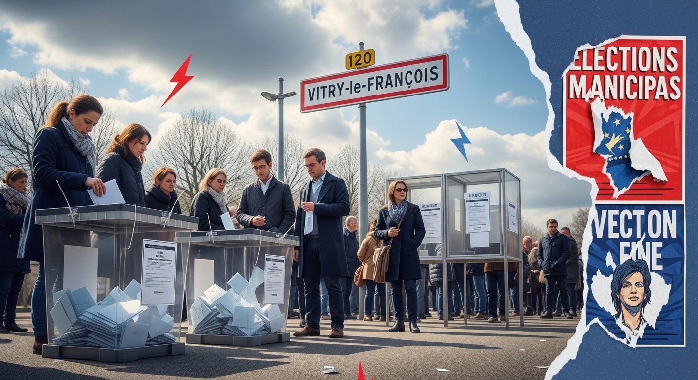 Découvrez les résultats détaillés du 1er tour des municipales 2026 à Vitry-le-François : scores serrés, participation en hausse et quadrangulaire explosive pour le second tour le 22 mars.