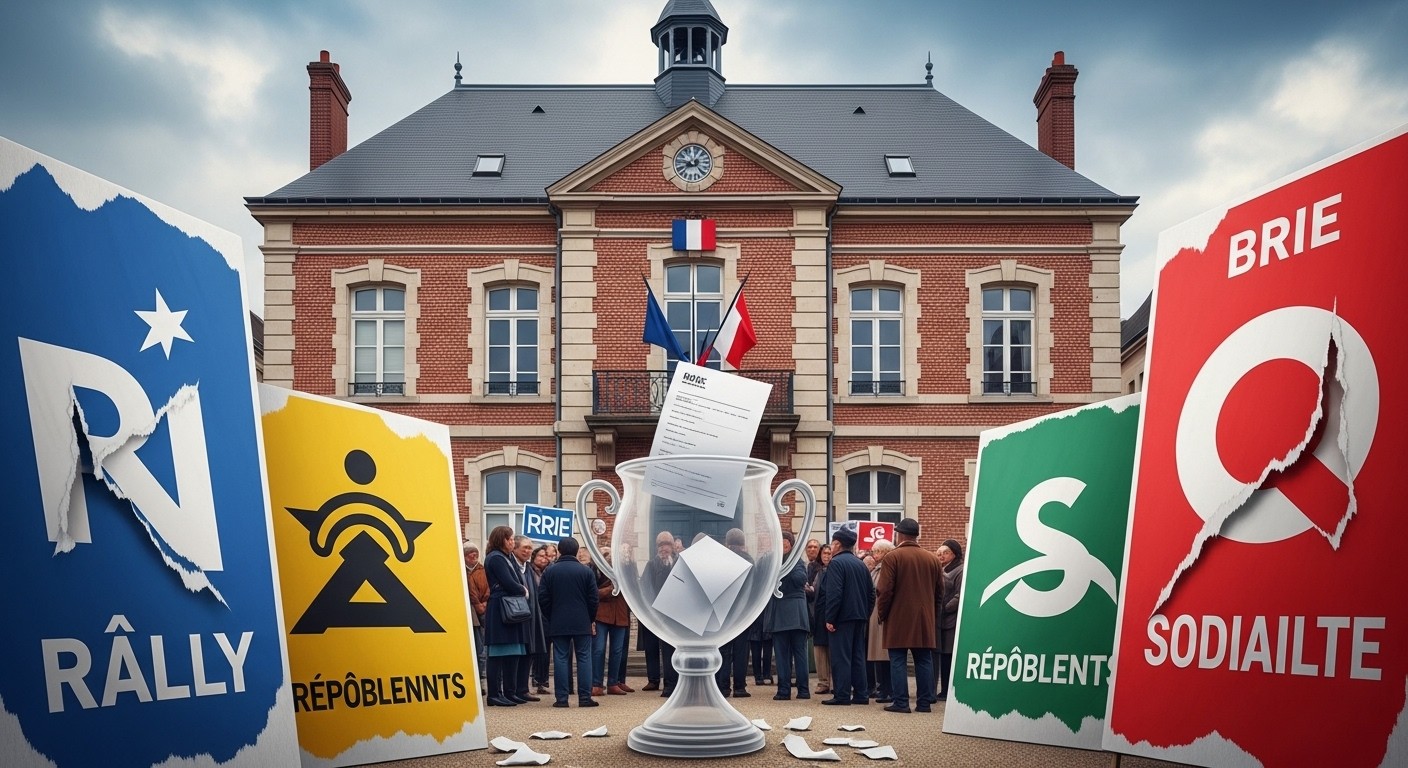 À Brie-Comte-Robert, le RN et un candidat LR s'allient pour le second tour des municipales 2026 face au maire socialiste sortant. Découvrez les enjeux de cette union surprise et son issue inattendue.