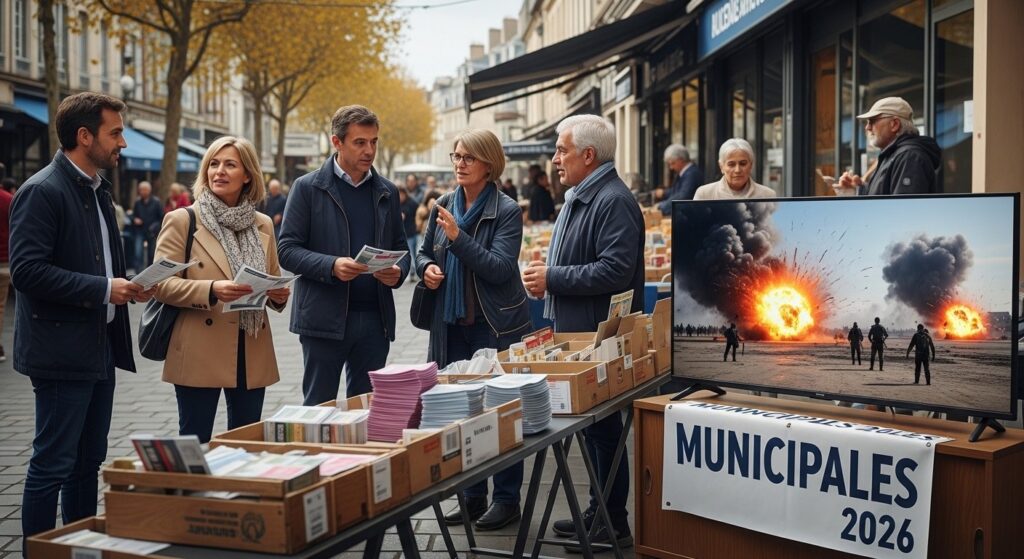 Municipales 2026 : Campagne Locale Malgré Guerre Moyen-Orient