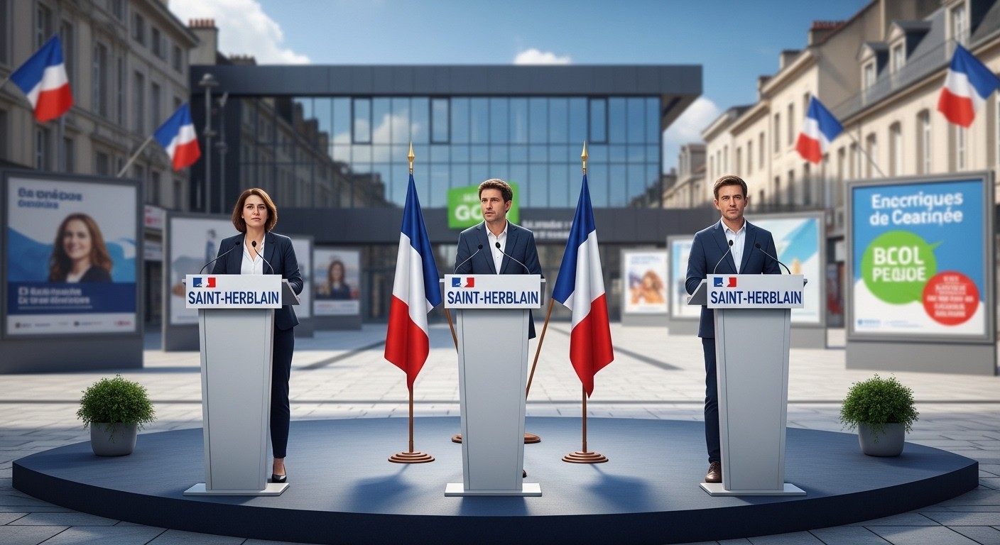 Découvrez les 3 listes et candidats aux municipales 2026 à Saint-Herblain : Franck Chiron, Bertrand Affilé, Matthieu Annereau. Enjeux, profils et mode de scrutin expliqués.
