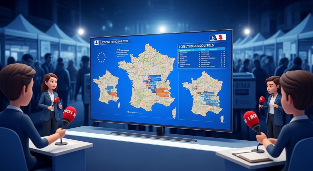 Municipales 2026 : Chaînes TV pour Suivre les Résultats du 1er Tour