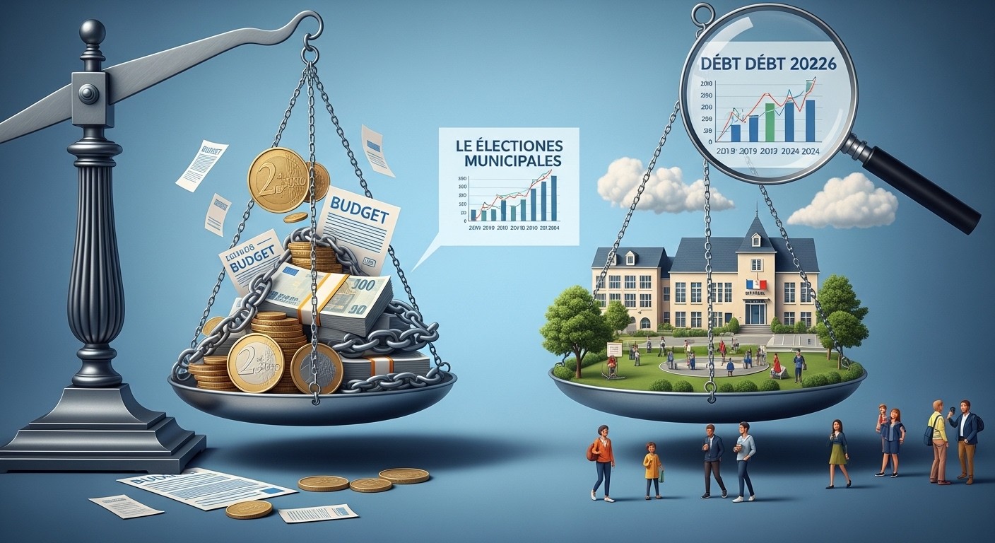 Découvrez l'évolution de la dette et des finances de votre commune depuis 2020 avec les indicateurs clés pour les municipales 2026. Un outil essentiel avant de voter !