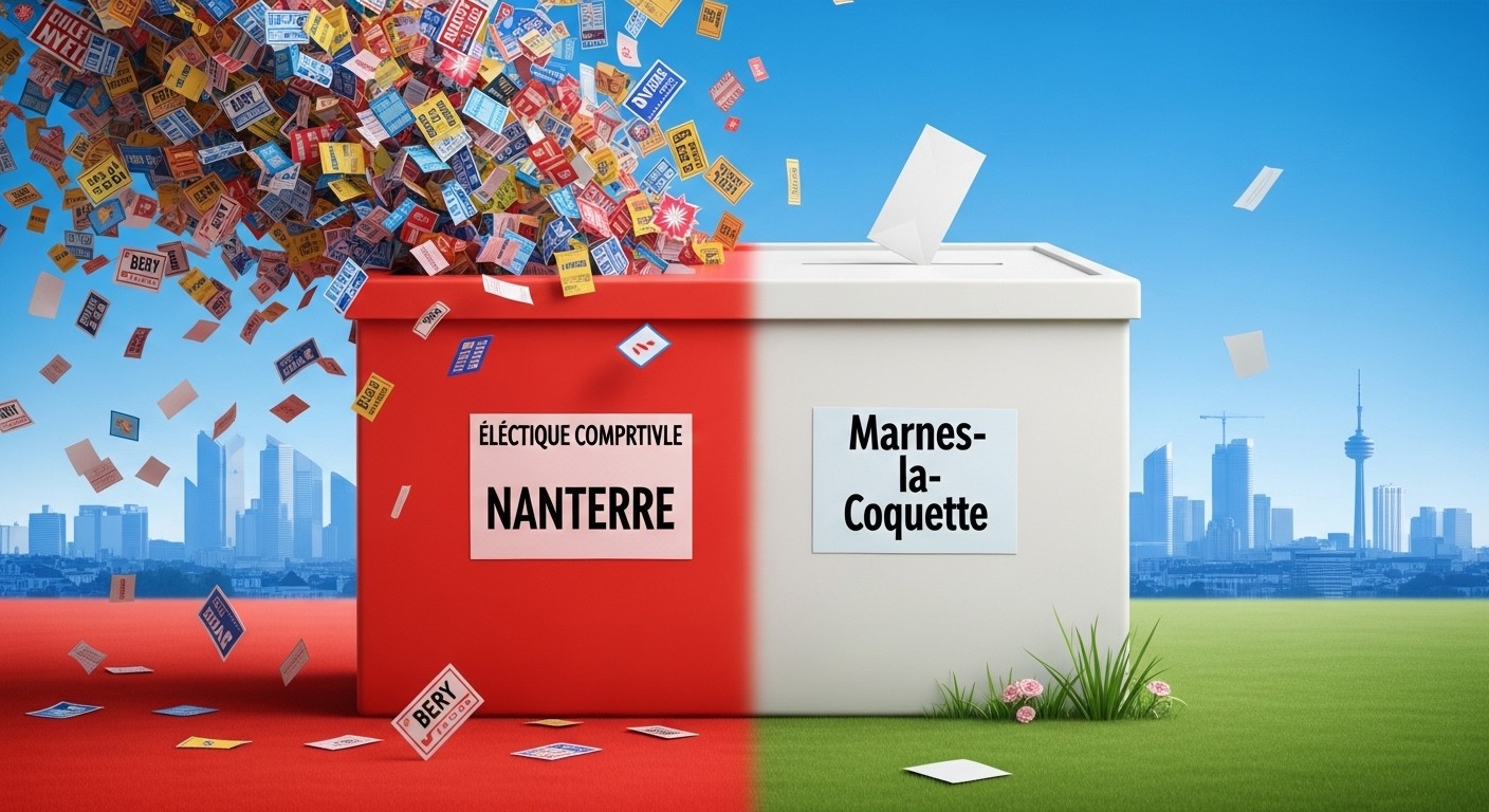 Dans les Hauts-de-Seine, 168 listes pour les municipales 2026 : record de 10 à Nanterre, une seule à Marnes-la-Coquette. Décryptage des contrastes électoraux avant le 15 mars.