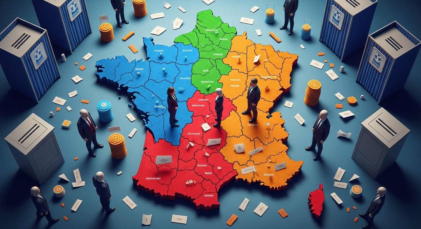 Découvrez la carte inédite des quadrangulaires et configurations multiples au second tour des municipales 2026. Fragmentation politique, enjeux locaux et surprises possibles en France.