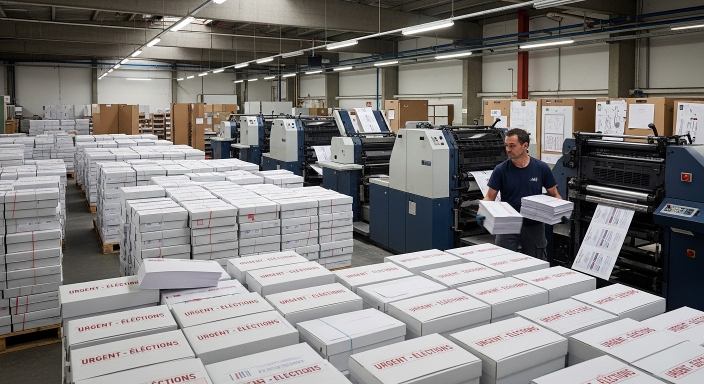 À l'approche des municipales 2026, découvrez le parcours impressionnant des 827 000 enveloppes de propagande électorale dans le Val-de-Marne : impression, remplissage en mairie et distribution express avant le scrutin.