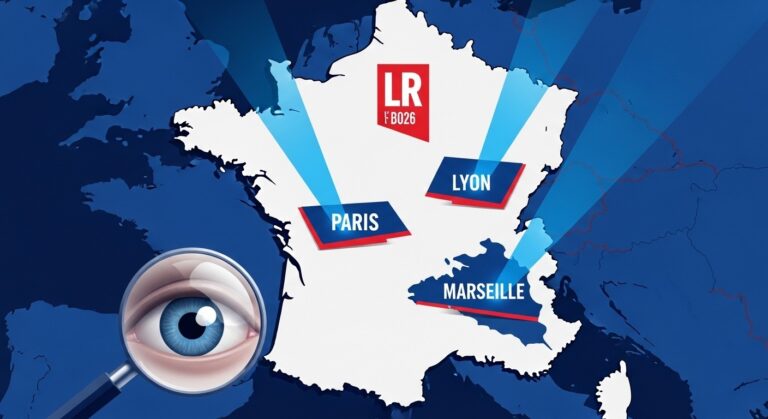 Municipales 2026 : LR Vise Paris, Lyon et Marseille