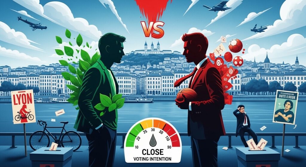 Municipales 2026 Lyon : Doucet Rattrape Aulas dans les Sondages