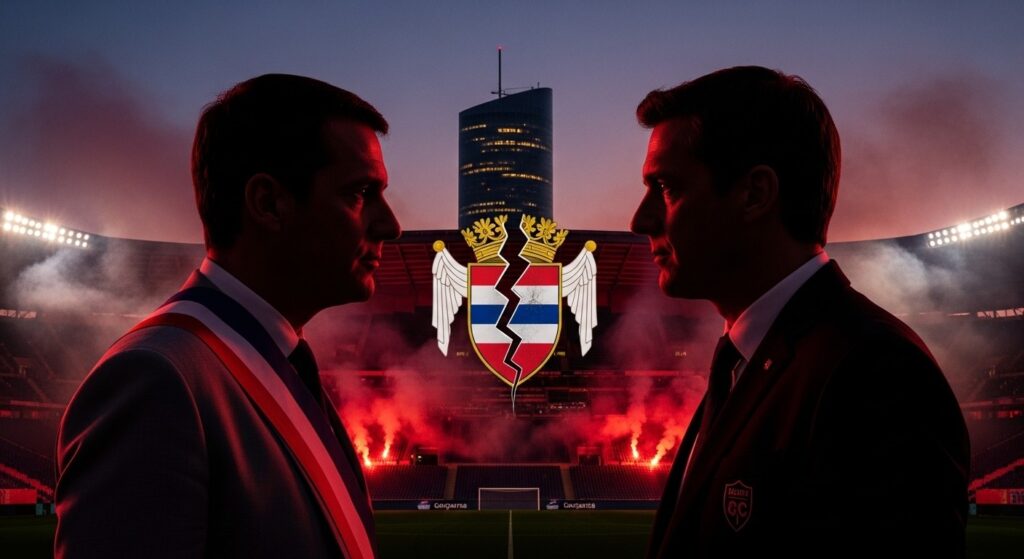 Municipales 2026 Lyon : Doucet vs Aulas, la campagne s&rsquo;enflamme