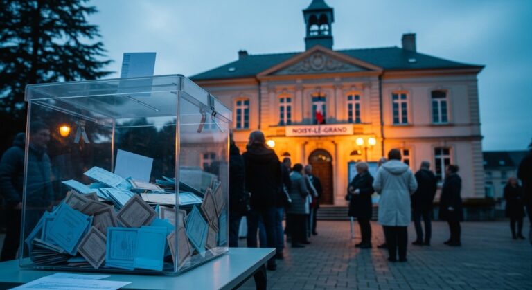 Municipales 2026 Noisy-le-Grand : Résultats Premier Tour
