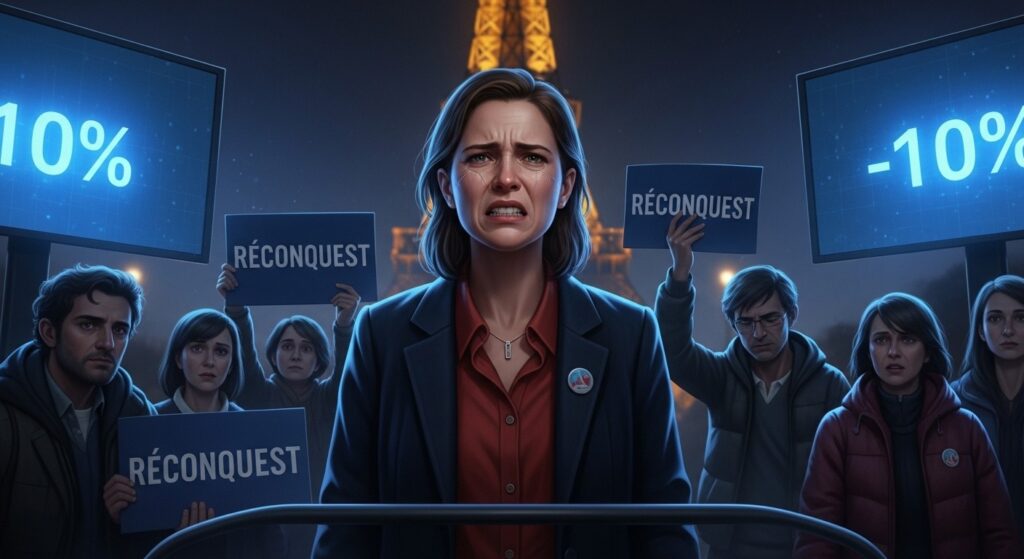 Municipales 2026 Paris : Sarah Knafo au bord du gouffre ?