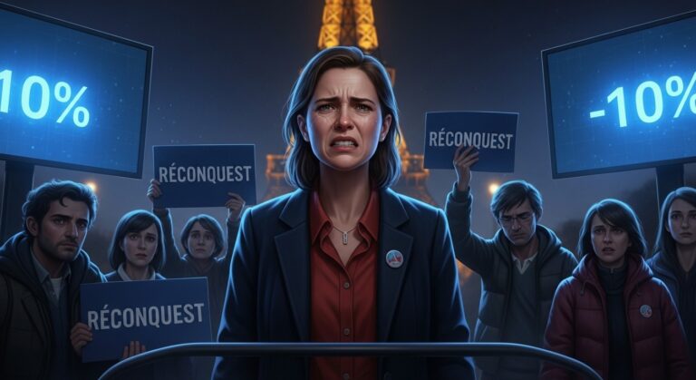 Municipales 2026 Paris : Sarah Knafo au bord du gouffre ?