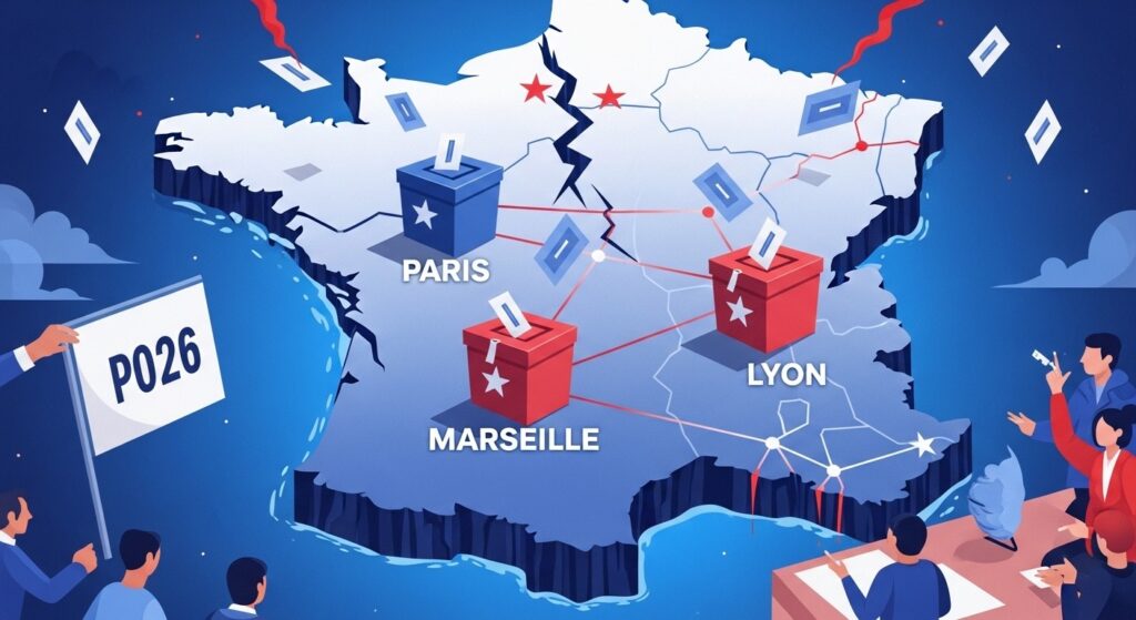 Municipales 2026 : Résultats Paris, Marseille, Lyon