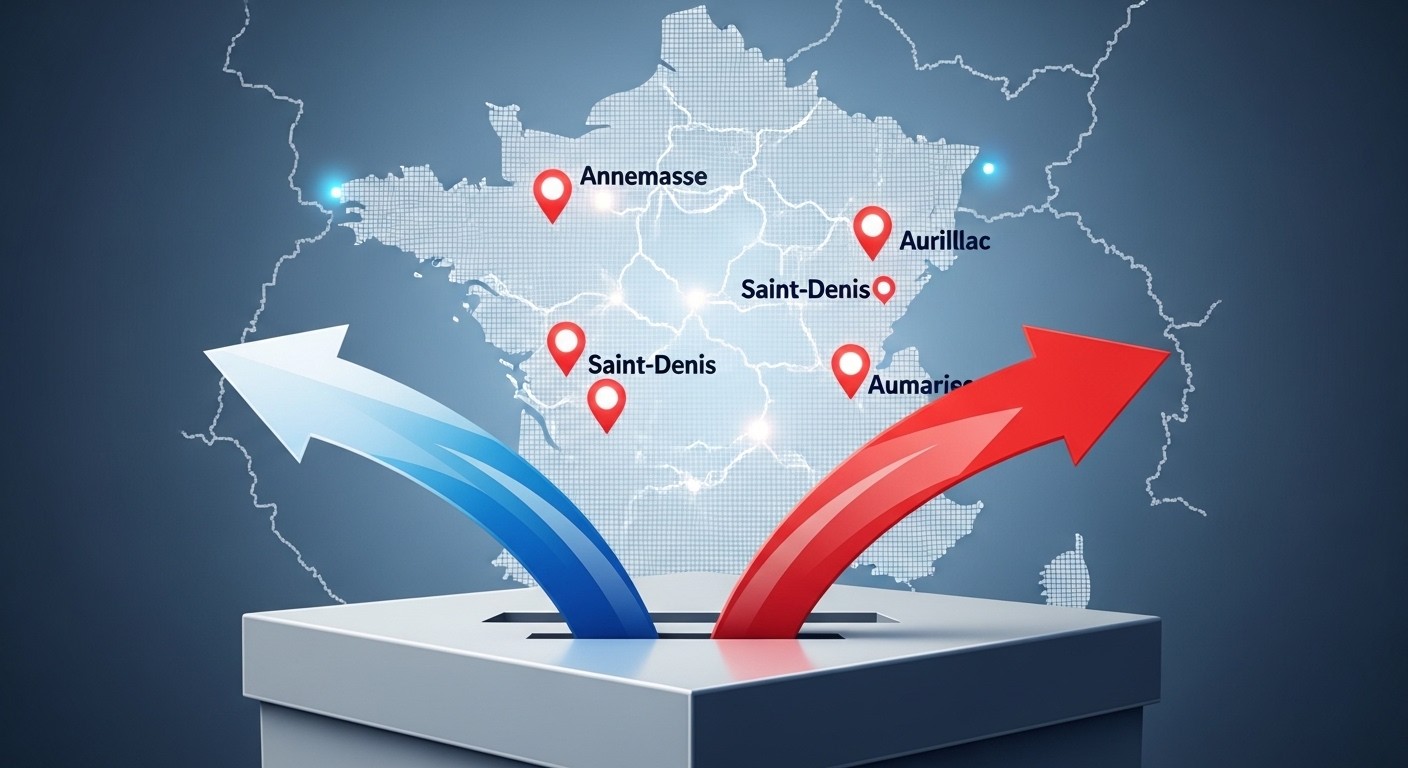 Découvrez les villes françaises qui ont changé de couleur politique aux municipales 2026 dès le premier tour : Annemasse, Aurillac, Saint-Denis... Un vrai vent d'alternance !
