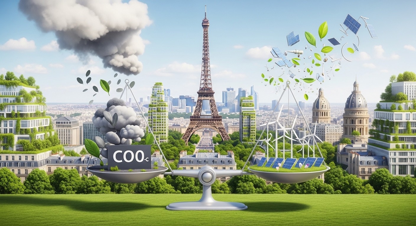 Découvrez quelle candidature aux municipales de Paris 2026 propose les mesures les plus ambitieuses contre le CO2. De 300 000 tonnes économisées à presque zéro : l'analyse choc qui départage les candidats sur le climat !