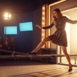 Nastya Golubeva Chute Spectaculaire sur C à Vous