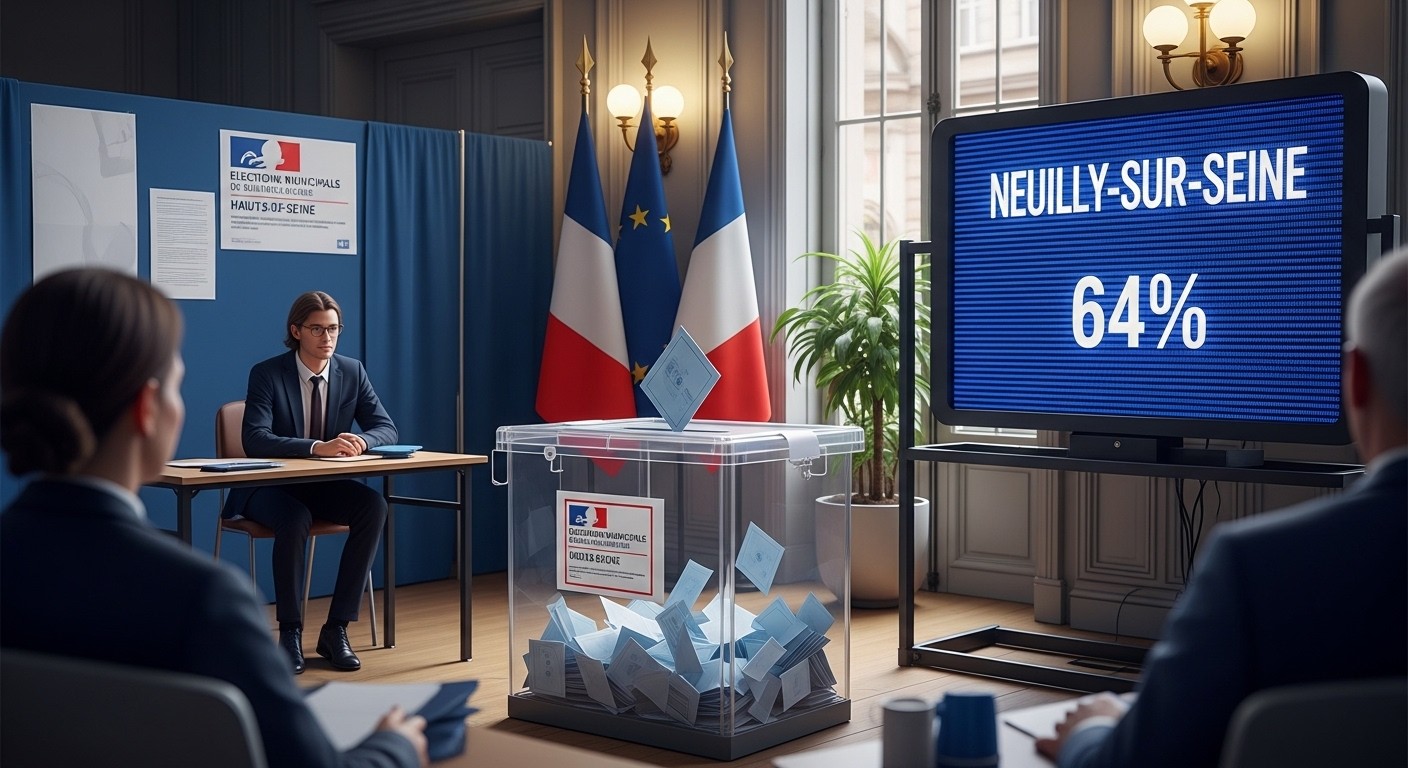 Découvrez les résultats détaillés du premier tour des municipales 2026 à Neuilly-sur-Seine : large victoire de la liste divers droite avec 64,57 %, participation en hausse et analyse des enjeux locaux.